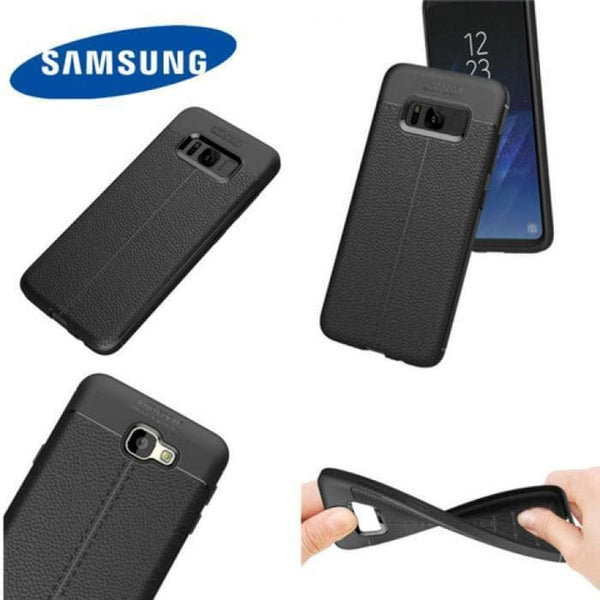 Carbon Leather TPU Protective Case Samsung - Phonecase.PK