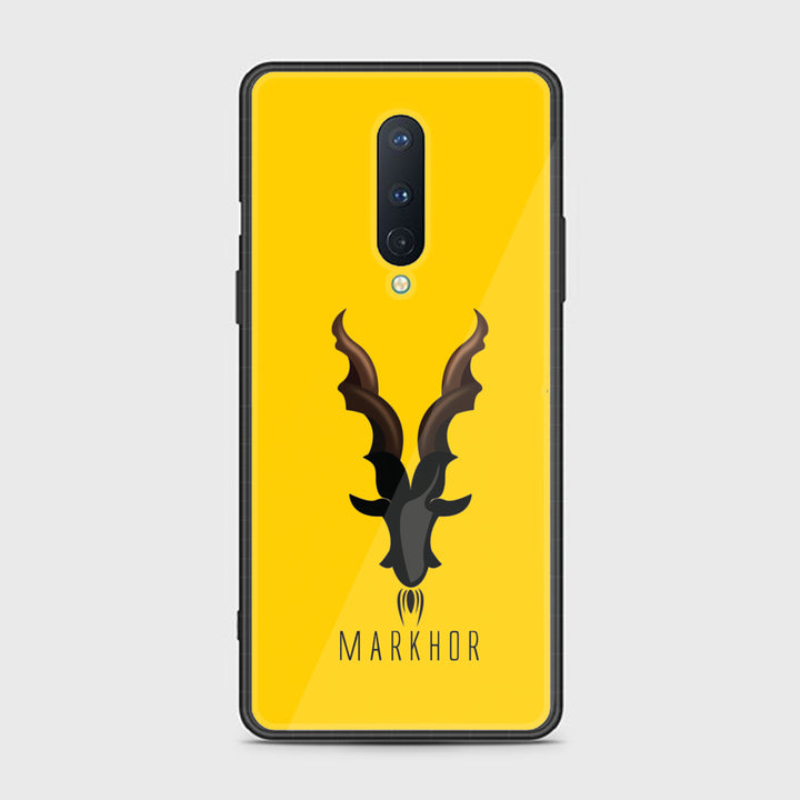 OnePlus 8 - Markhor  Design 1- Premium Metal Printed soft Bumper Shock Proof Case CS-10567 CS-25053
