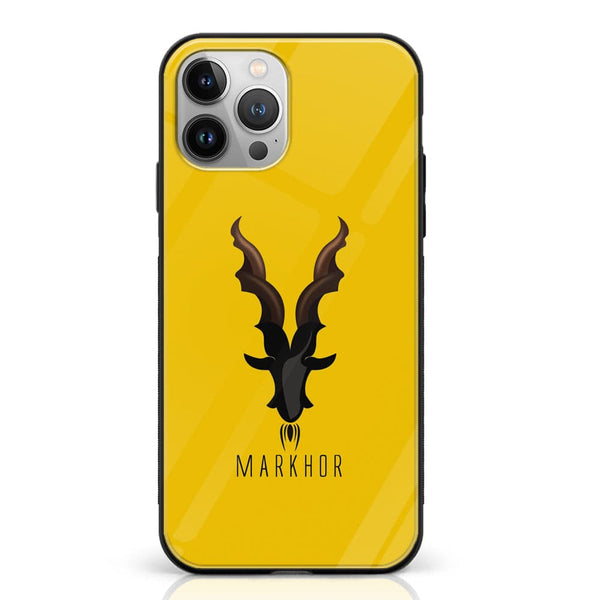 iPhone 12 Pro - Markhor  Series - Premium Metal Printed soft Bumper shock Proof Case