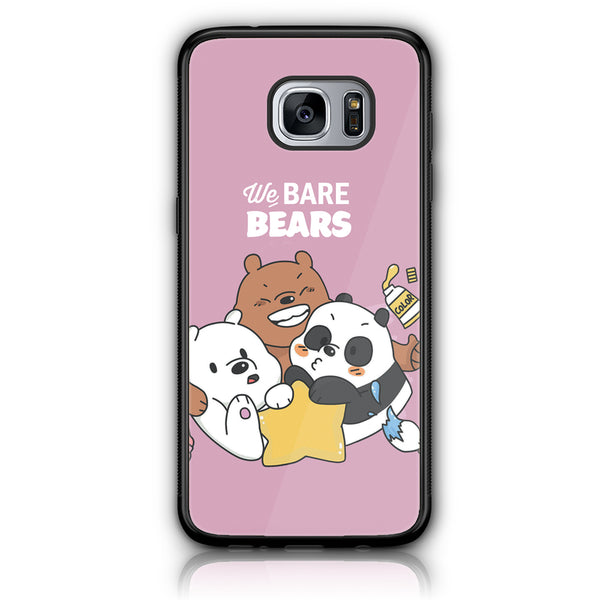 Samsung Galaxy S7 Edge - Ultra Cartoon Design 2 - Premium Printed Glass soft Bumper shock Proof Case CS-42610