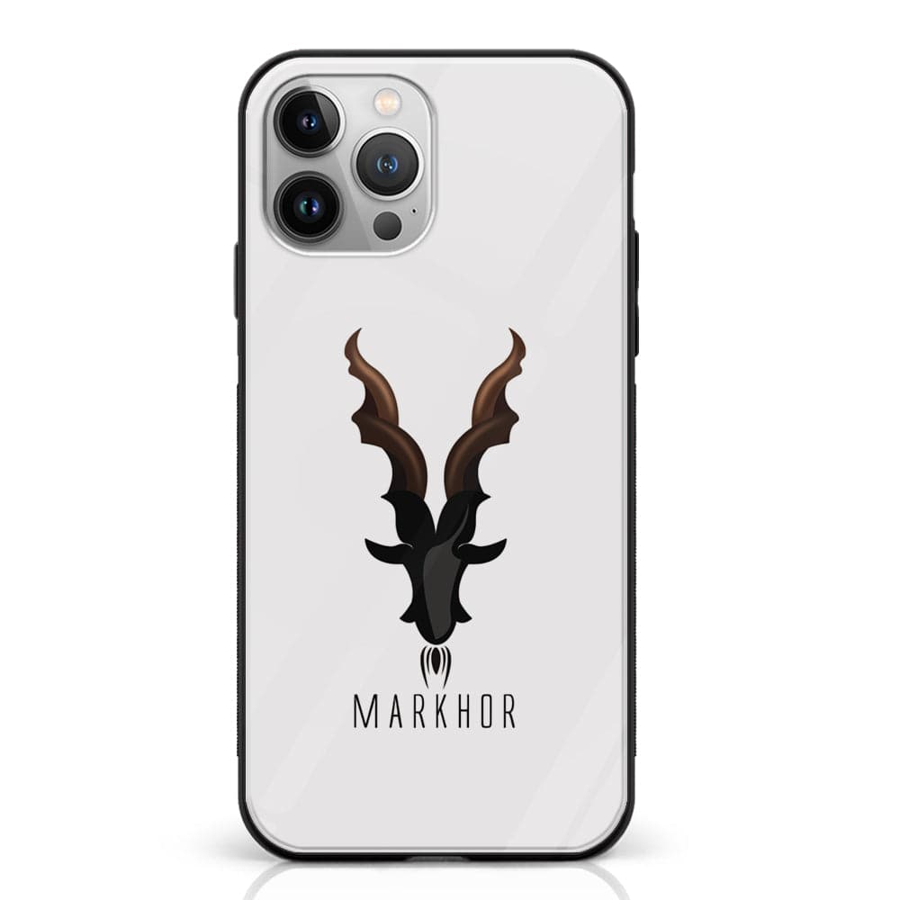 iPhone 12 Pro - Markhor  Series - Premium Metal Printed soft Bumper shock Proof Case