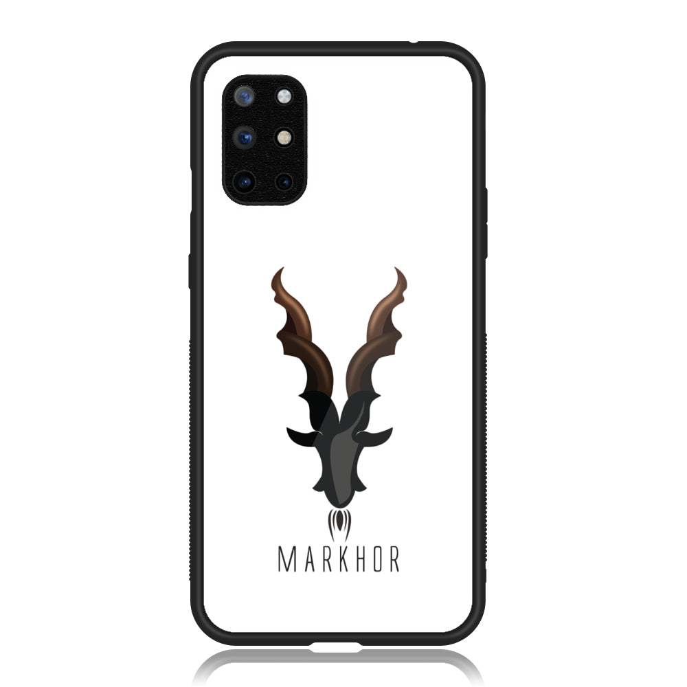 OnePlus 9R Markhor Series  Premium Printed Glass soft Bumper shock Proof Case