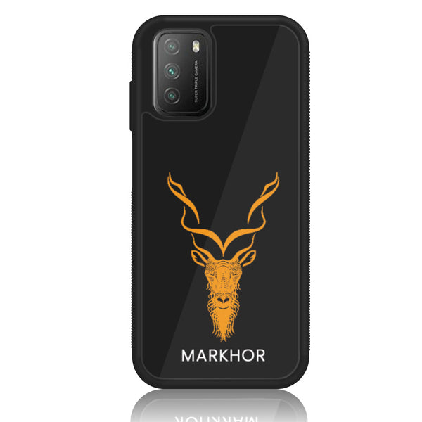 Xiaomi Poco M3 Markhor S3 Soft Bumper shock Proof Glass Case CS-20413