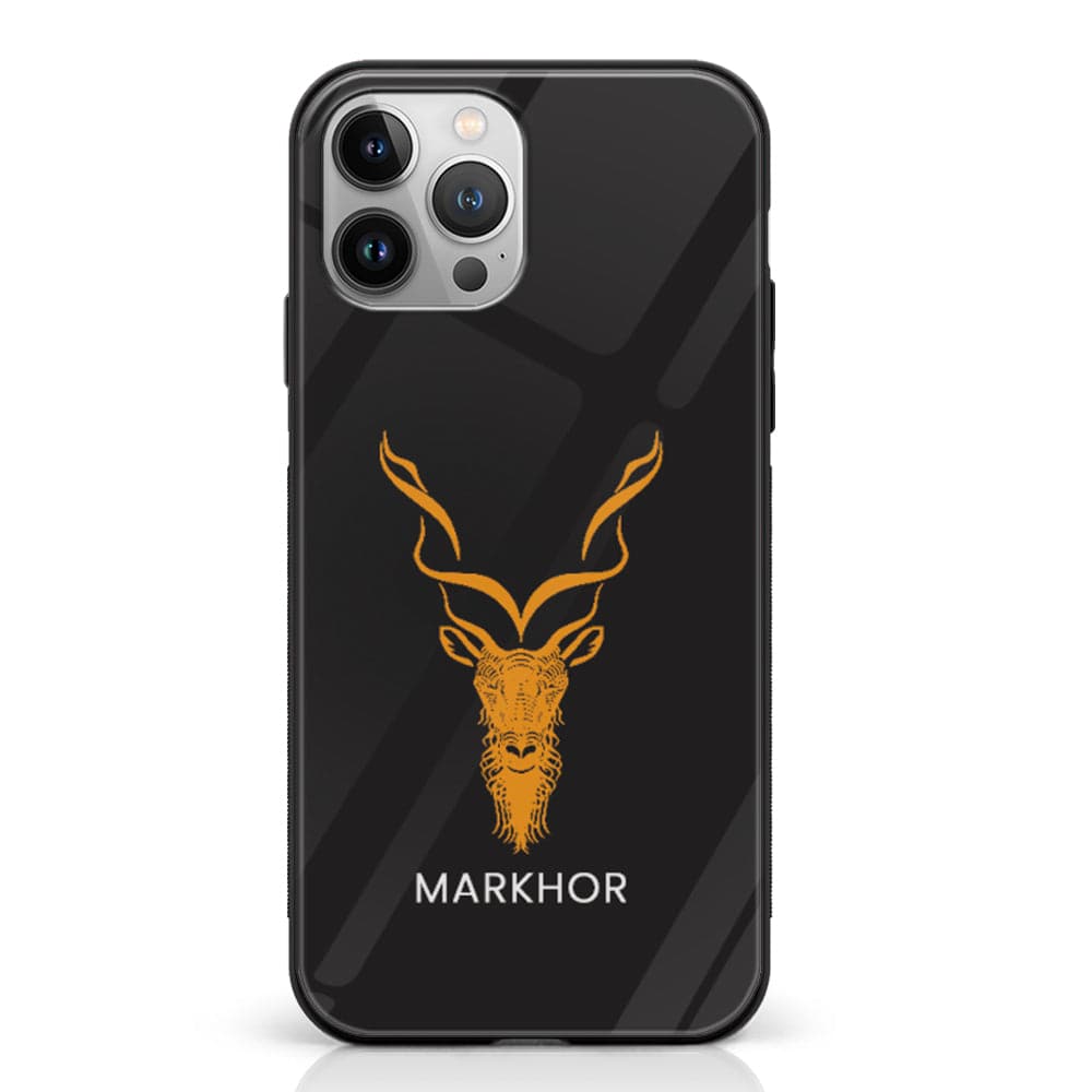 iPhone 12 Pro - Markhor  Series - Premium Metal Printed soft Bumper shock Proof Case