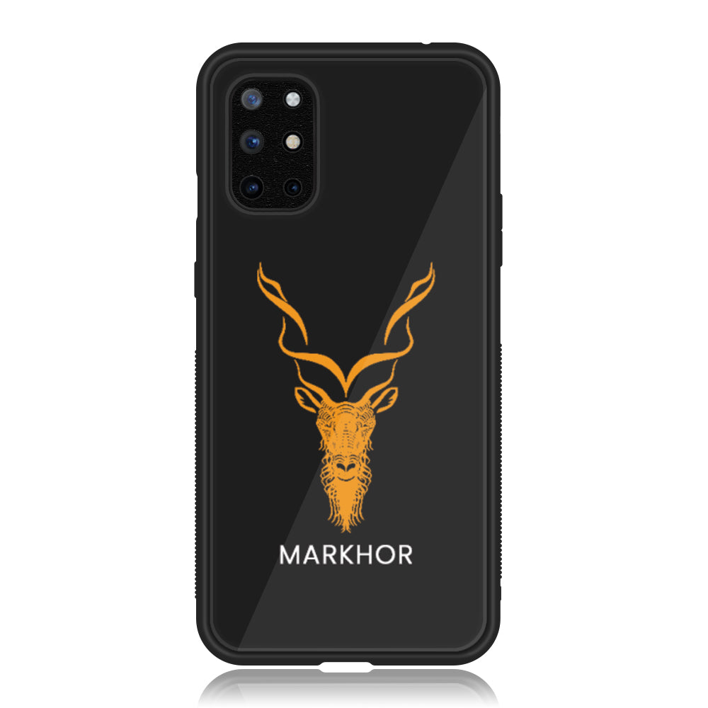 OnePlus 9R Markhor Series  Premium Printed Glass soft Bumper shock Proof Case