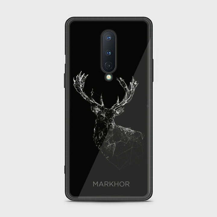 OnePlus 8 - Markhor Design 4 - Premium Metal Printed soft Bumper Shock Proof Case CS-9533 CS-10579 CS-10582 CS-10603