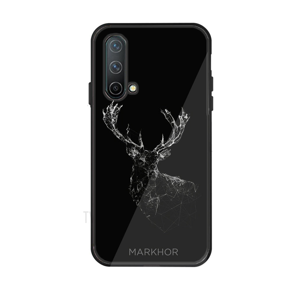 OnePlus Nord CE 5G- Markhor  Series - Premium Printed Glass soft Bumper shock Proof Case