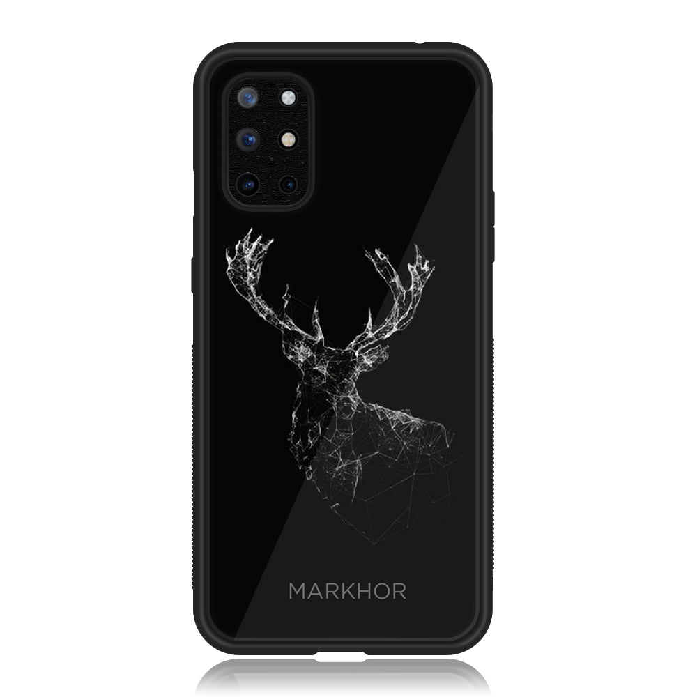 OnePlus 9R Markhor Series  Premium Printed Glass soft Bumper shock Proof Case