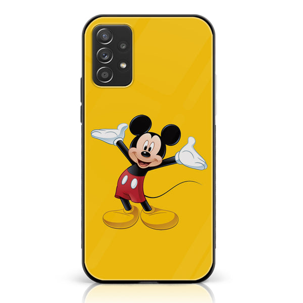 Samsung Galaxy A52 5G Cartoon Series Design 4  Premium Printed Glass soft Bumper shock Proof Case  CS-19109