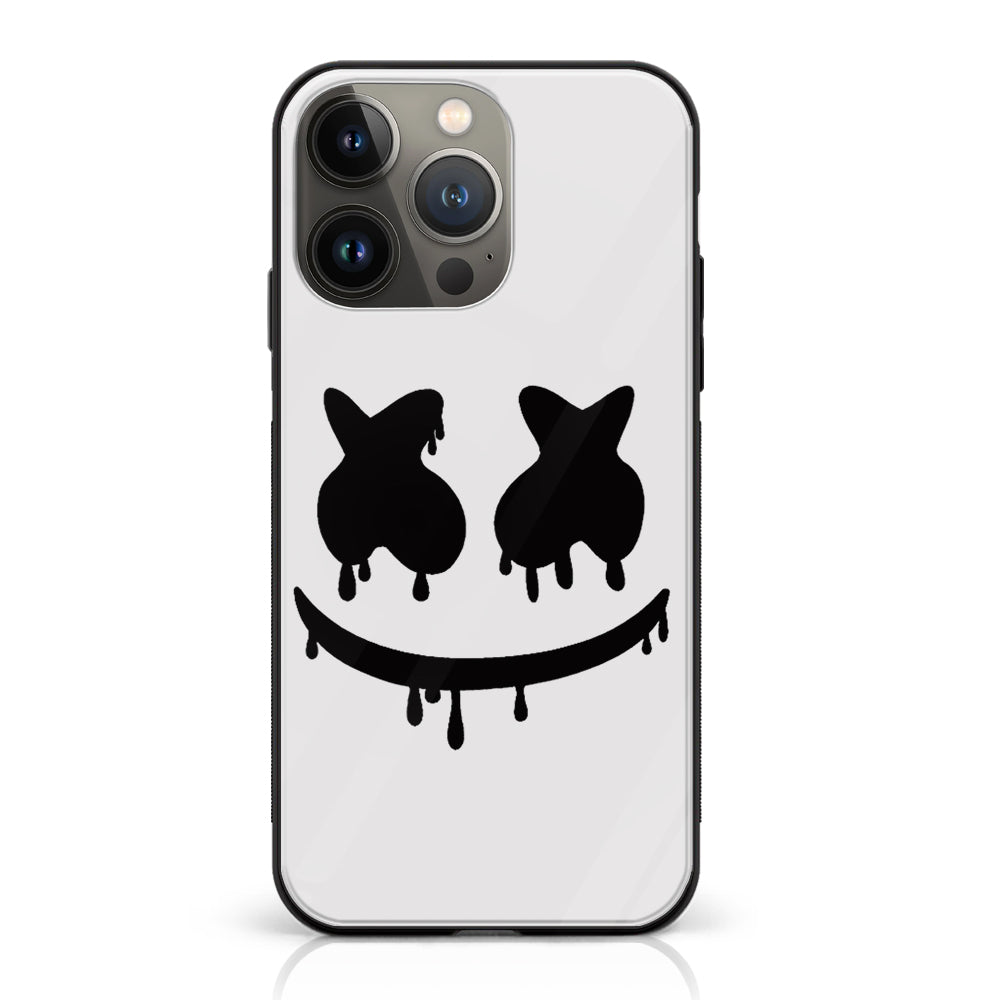 iPhone 14 Pro Max - Cartoon Series - Premium Printed Glass soft Bumper shock Proof Case