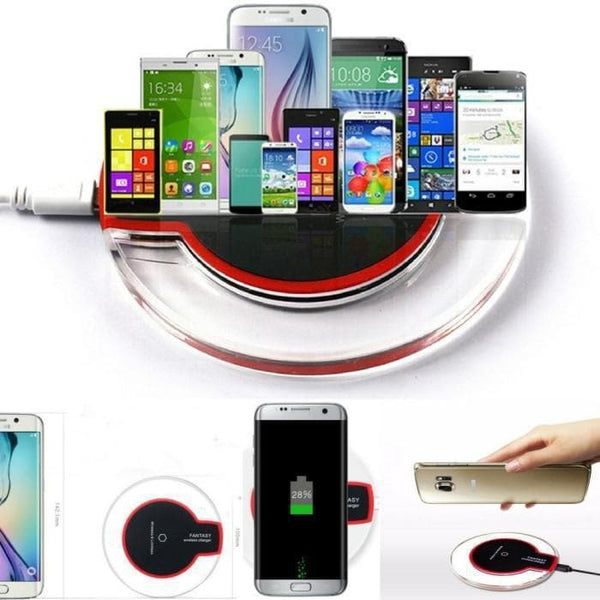 Discounted QI Wireless Charger for iPhone Android & C-Type - Phonecase.PK