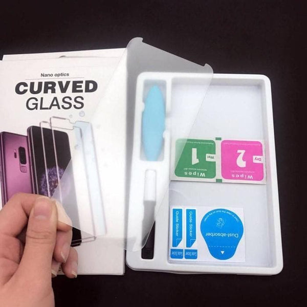 Galaxy Note 8 & 9 Nano Liquid full Glue Tempered Glass - Phonecase.PK