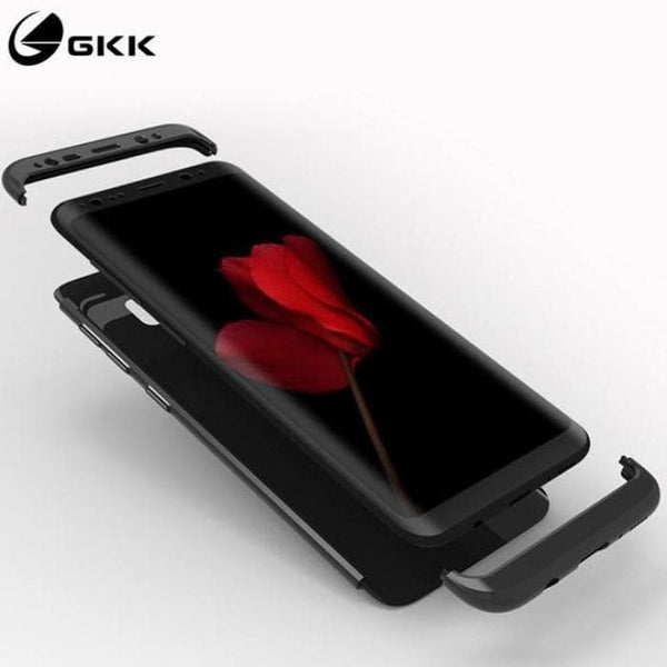 GKK Branded 3 in 1 Case Hybrid For All Samsung - Phonecase.PK