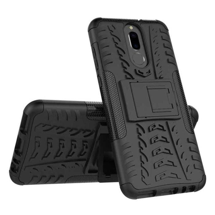 Hybrid Armor Shock Proof Case With Stand For Huawei