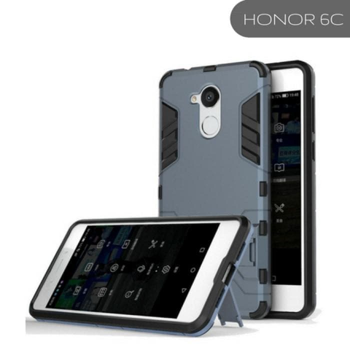 Hybrid Tpu+Pc Iron Man Armor Shield Case For Huawei Honor 6C