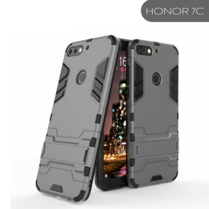 Hybrid Tpu+Pc Iron Man Armor Shield Case For Huawei Honor 7C