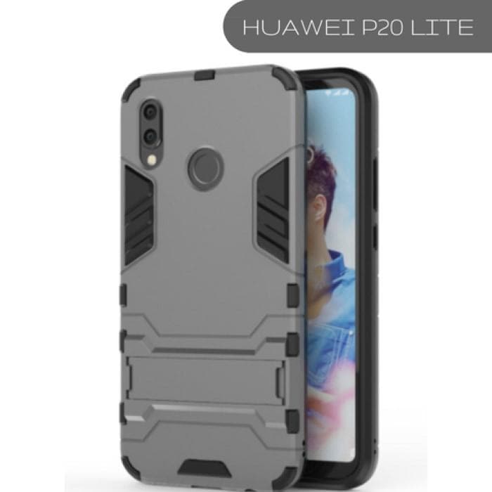 Hybrid Tpu+Pc Iron Man Armor Shield Case For Huawei P20 Lite