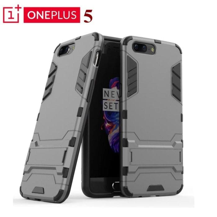 Hybrid Tpu+Pc Iron Man Armor Shield Case For Oneplus
