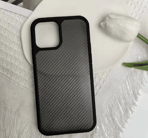 iPhone 12 / 12 Pro Carbon Fiber Air Series Shock Proof Bumper Case