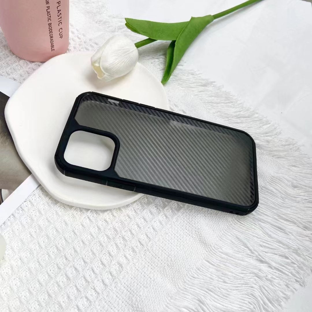 iPhone 11 Carbon Fiber Air Series Shock Proof Bumper Case