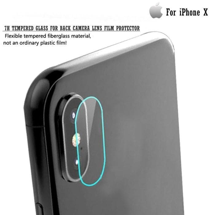 Iphone X 7H Tempered Glass For Back Camera Lens Film Protector