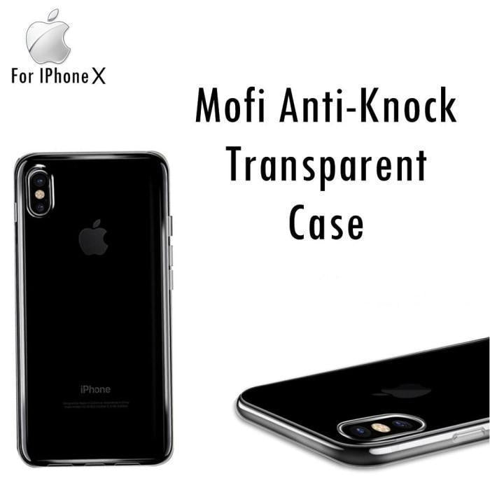 Iphone X Mofi Anti-Knock Transparent Case