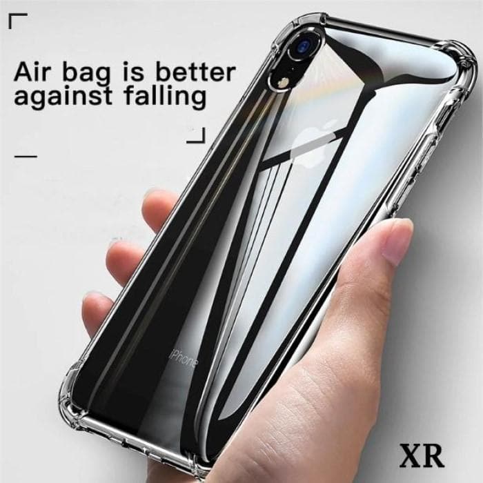 Iphone X Series Anti Knock Shock Proof Transparent Tpu Case Xr