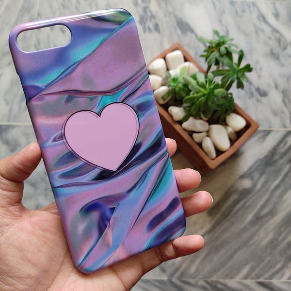 IPHONE 7PLUS Heart Coloured Printed Case - C020