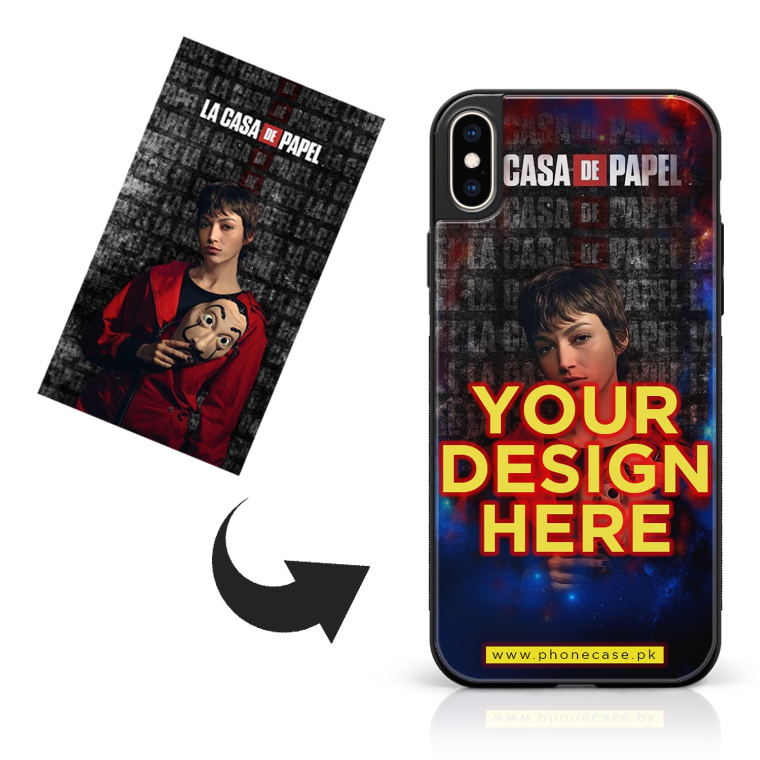 iPhone XS Max - Customize your own - Premium Printed Glass Case