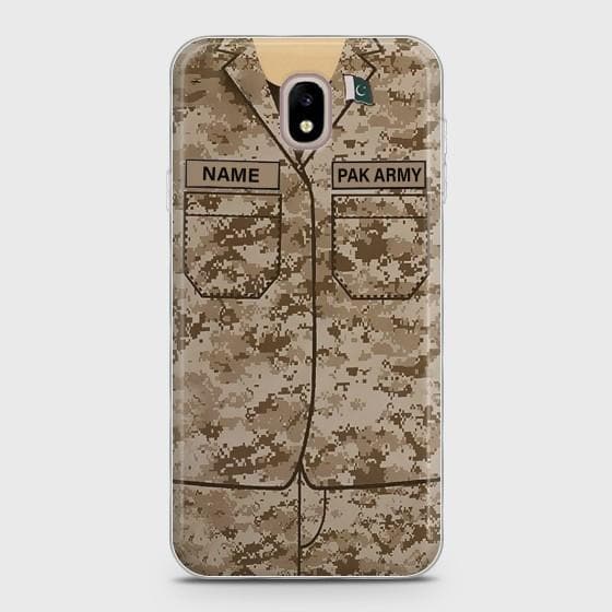 Samsung Galaxy J3 Army shirt with Custom Name Case