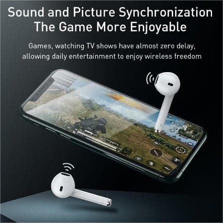 Baseus W04 Pro TWS Wireless Bluetooth Earphone Headphone 5.0 In Ear True Wireless