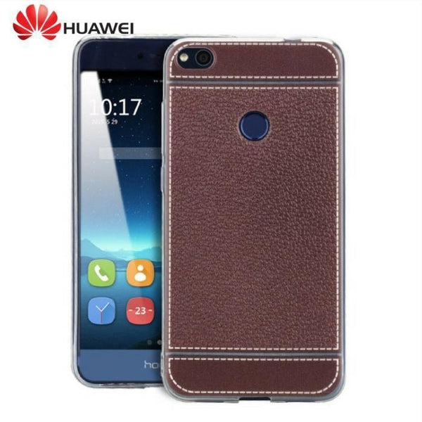 Leather Pu Soft Back Cover Huawei P8 /p8 Lite/ P9/ P9 Lite Mobile Case