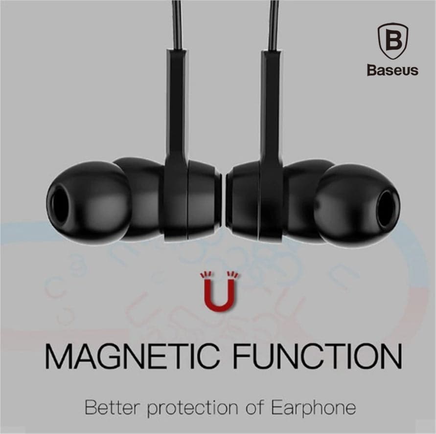 Baseus S06 Neckband Bluetooth Earphone Wireless earphones with HD Mic