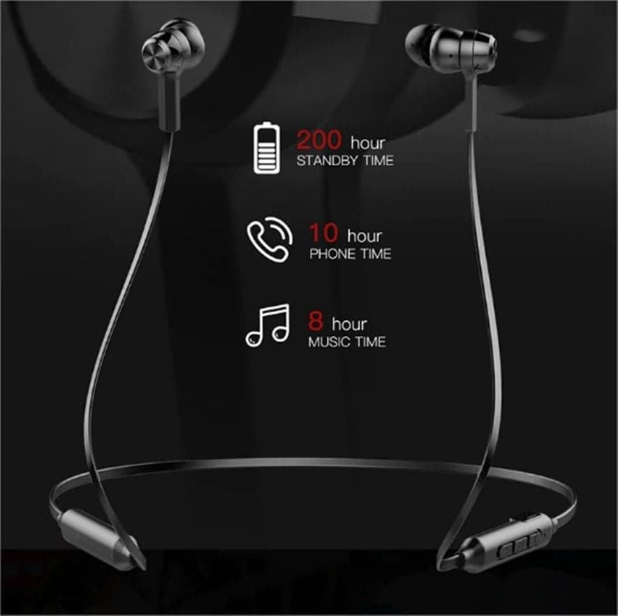 Baseus S06 Neckband Bluetooth Earphone Wireless earphones with HD Mic