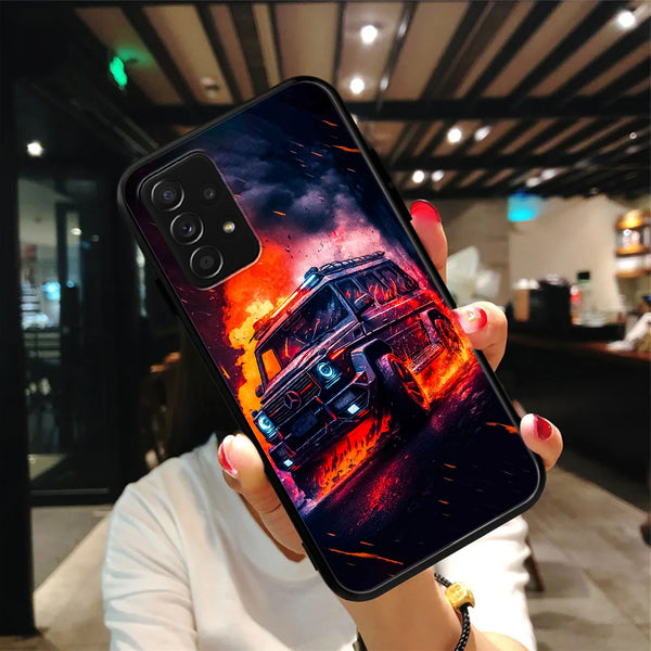 Racing Series Design 2 - HQ Ultra Shine Premium Glass Phone Case All Models