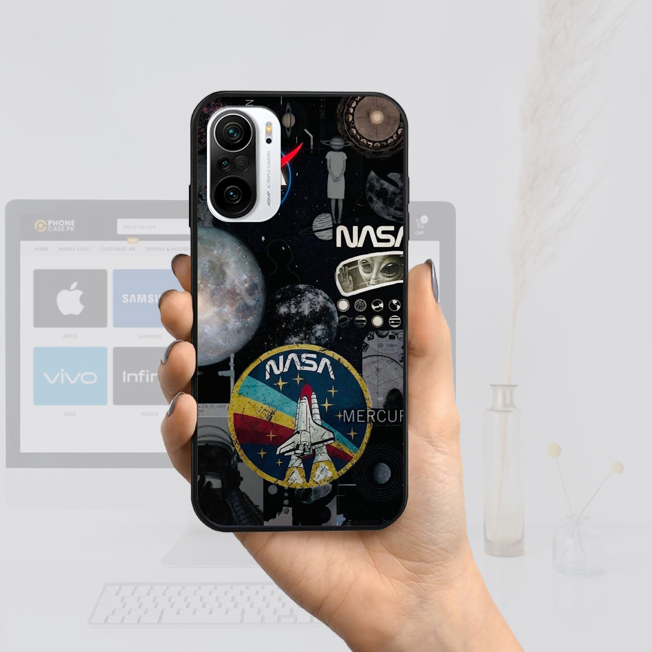 NASA Series  - HQ Ultra Shine Premium Metal Phone Case All Models