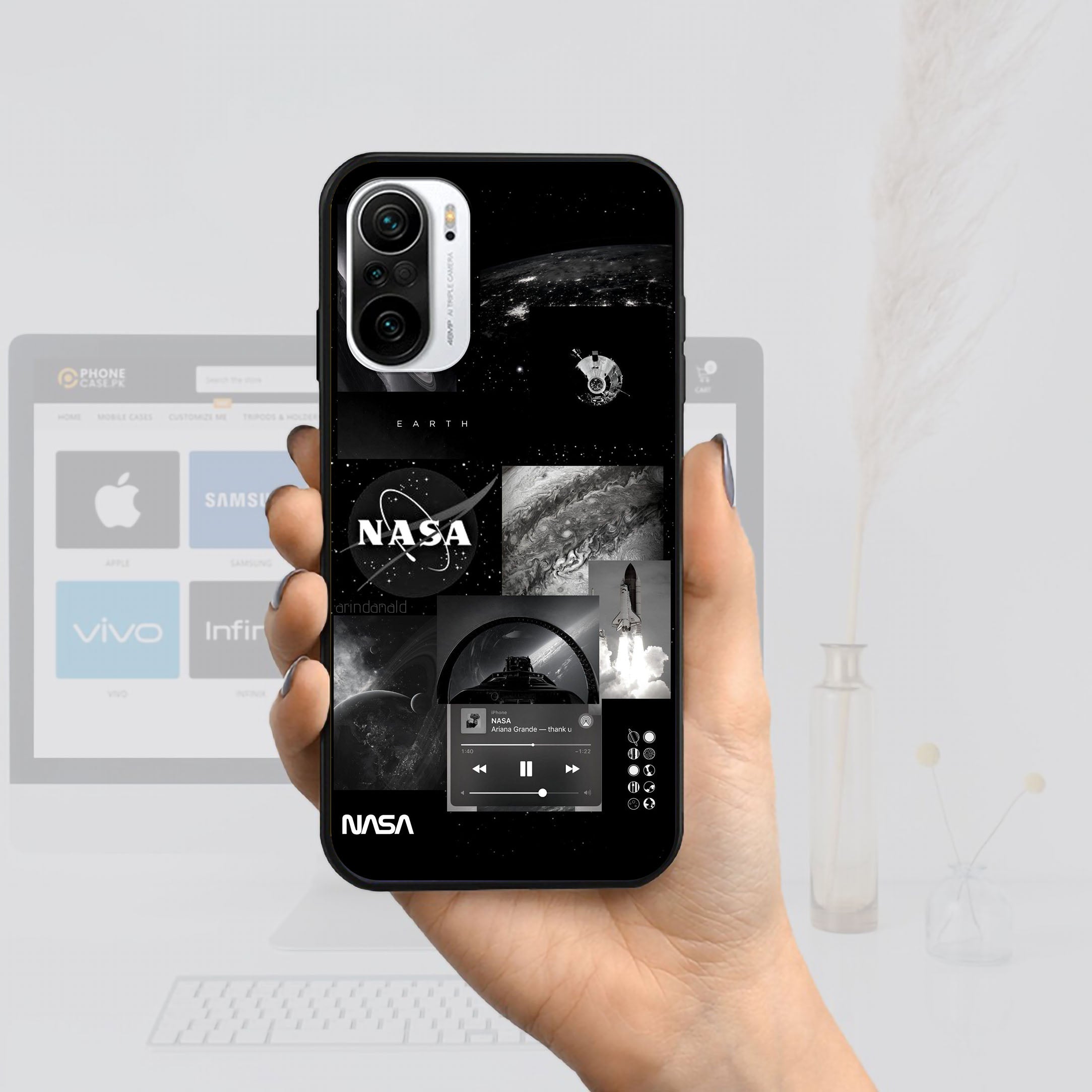 NASA Series  - HQ Ultra Shine Premium Metal Phone Case All Models