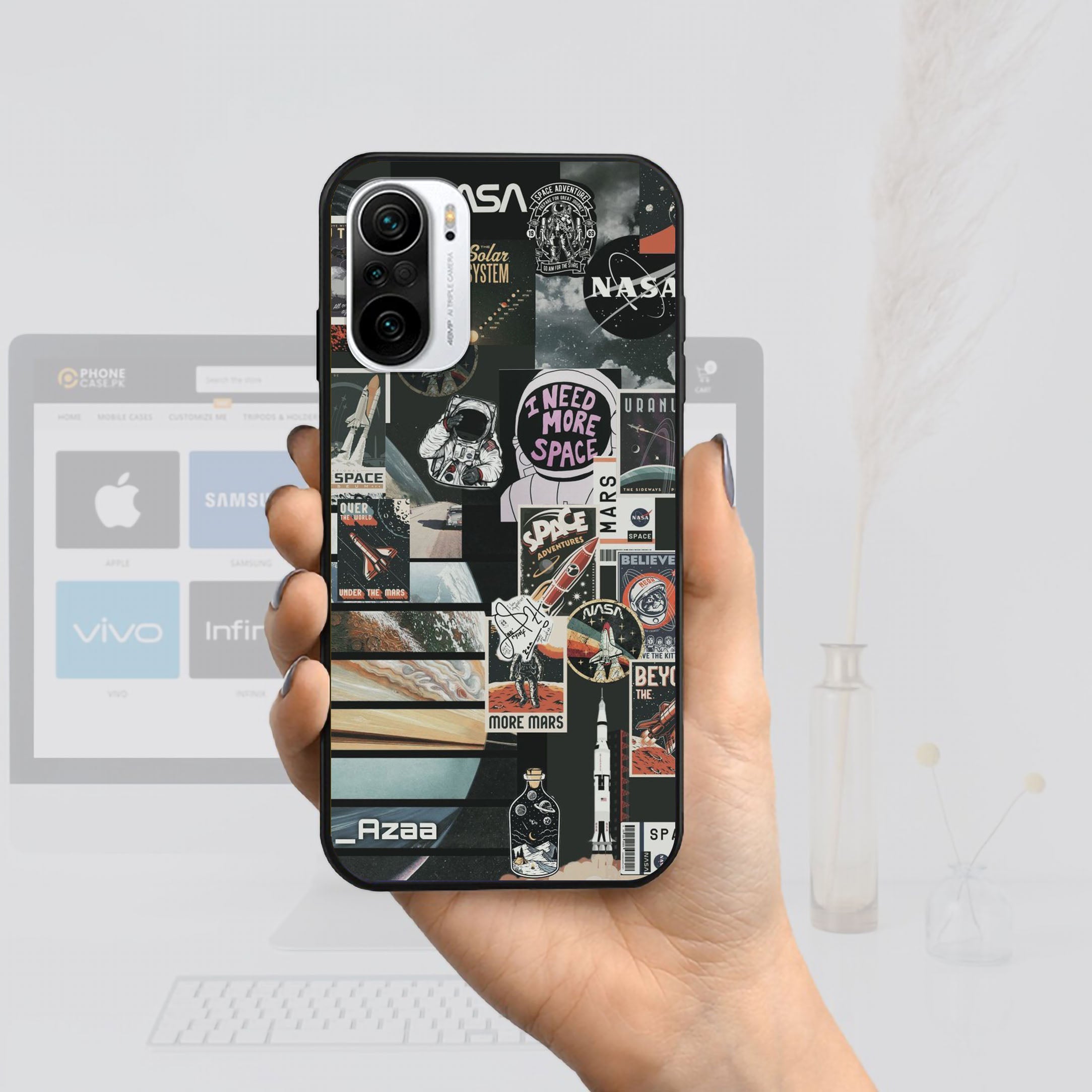 NASA Series  - HQ Ultra Shine Premium Metal Phone Case All Models