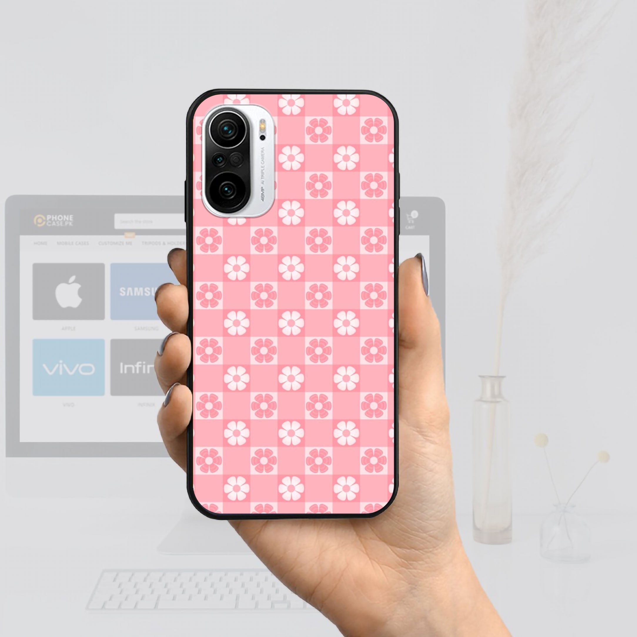 Flowers  Series - HQ Ultra Shine Premium Metal Phone Case All Models