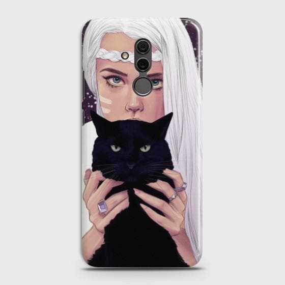Huawei Mate 20 Lite Wild Black Cat Phone Case