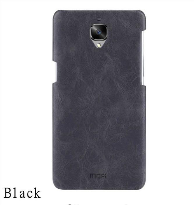 Mofi Original Oneplus 3/3T Leather Pu Soft Feel Oneplus / Black