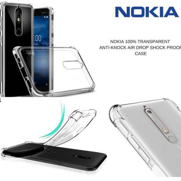 Nokia 100% Transparent Anti-Knock Air Drop Shock Proof Case