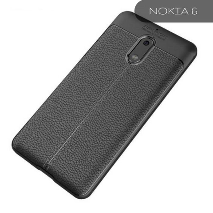 Nokia Carbon Leather Protective Tpu Soft Case 6