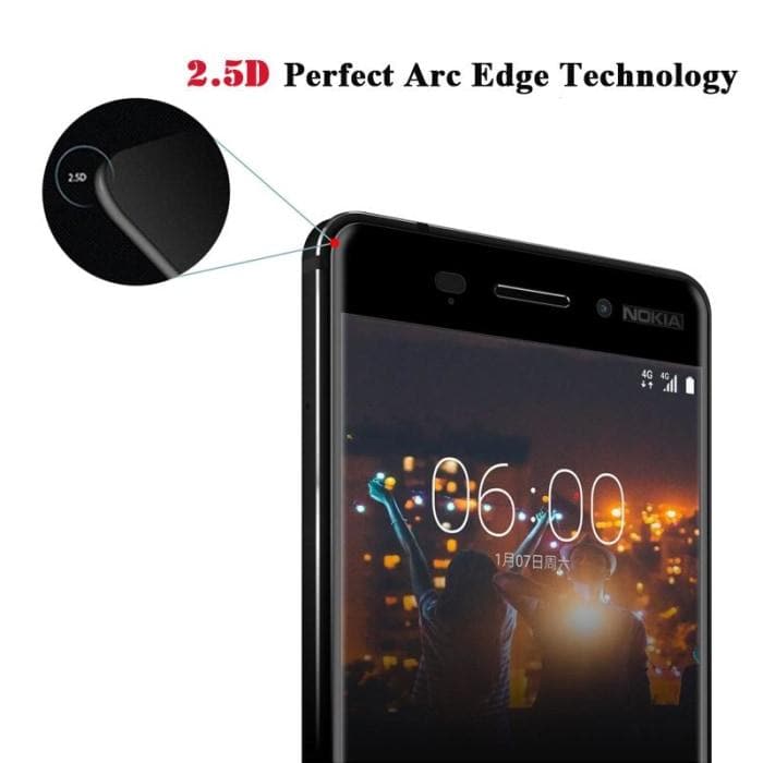 Nokia Edge To Full Covered 3D Tempered Glass Protector