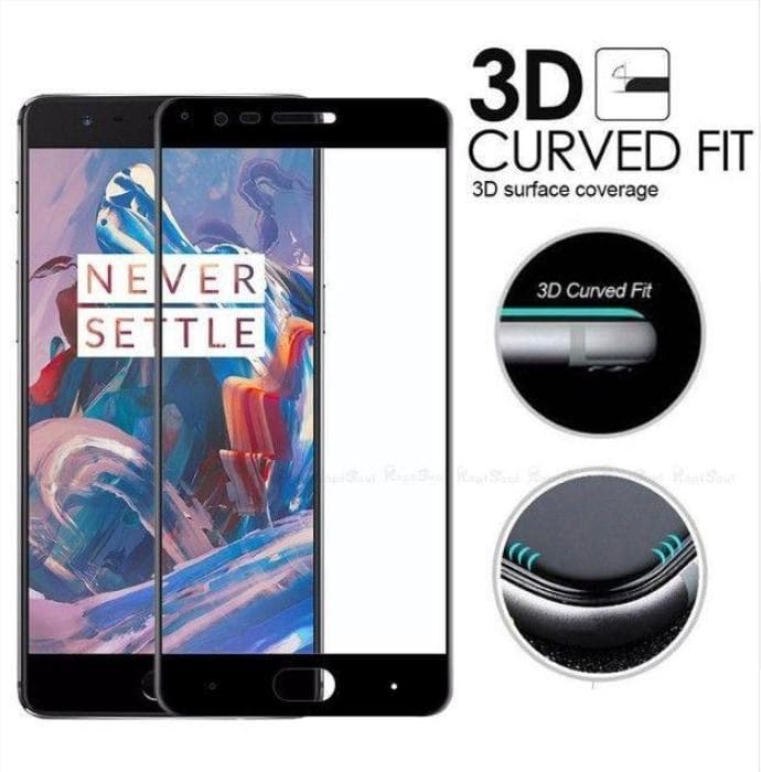 Oneplus 3/3T Edge To Covered 3D 9H Tempered Glass