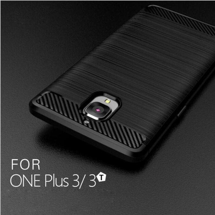 Oneplus 3/3T Wire Drawing Anti Shock Anti-Knock Cover Oneplus / Black