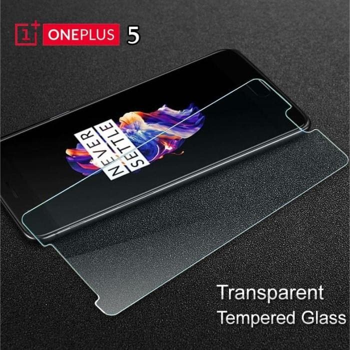 Oneplus 5 Clear 9H Tempered Glass