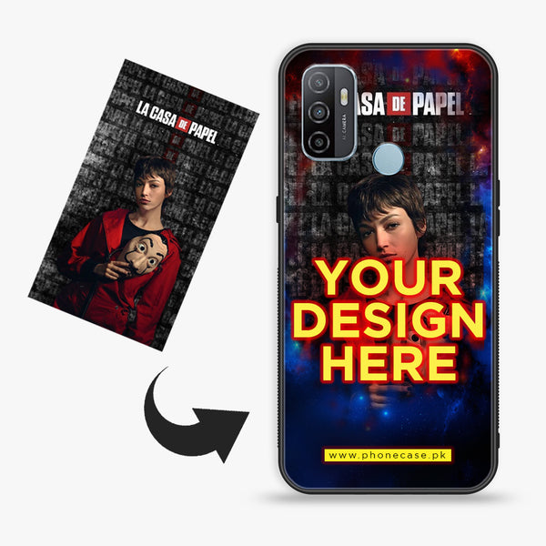 Oppo A53 - Customize your own - Premium Metal Printed soft Bumper shock Proof Case