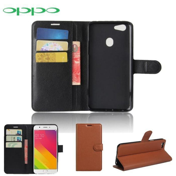 Oppo All Model Leather Flip Wallet Case