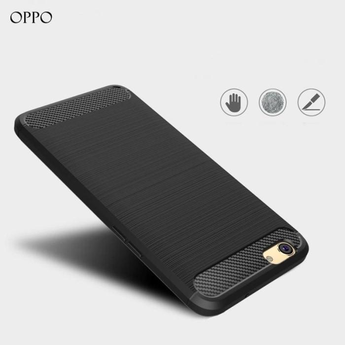 Oppo Carbon Wiredrawing Shock Proof Case
